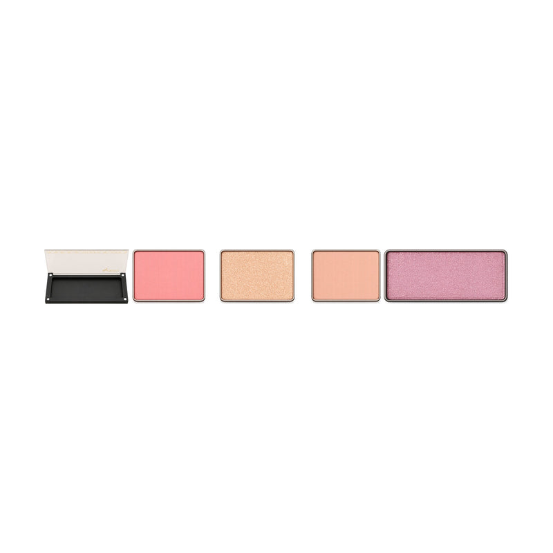 Adessa Set Make-up-Palette – Magnetpalette, Rouge/Highlighter/Kompaktpuder und Lidschatten