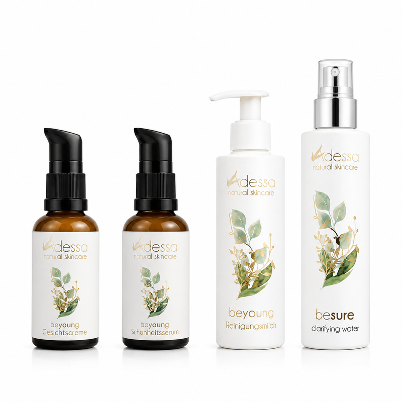 Adessa Pflegeset Beyoung – Reinigung & Pflege, 4-teilig