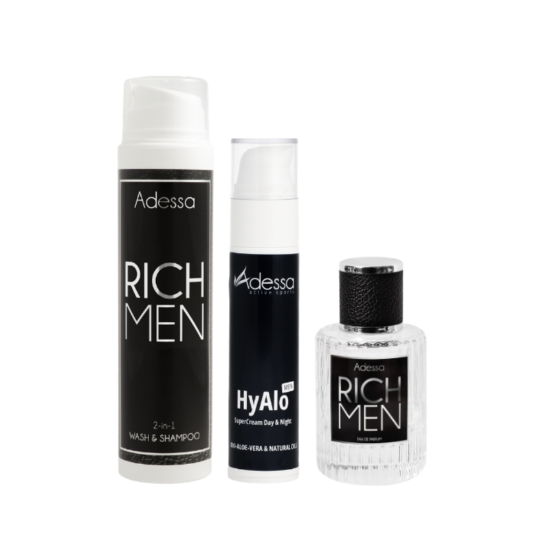 Adessa Herren Set – Bester Papa Pflege & Duft