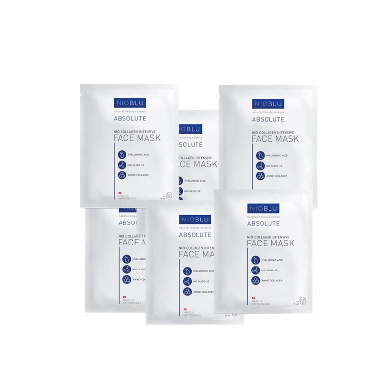 Nioblu Nio-Intensive Kollagen-Gesichtsmaske 6er Set