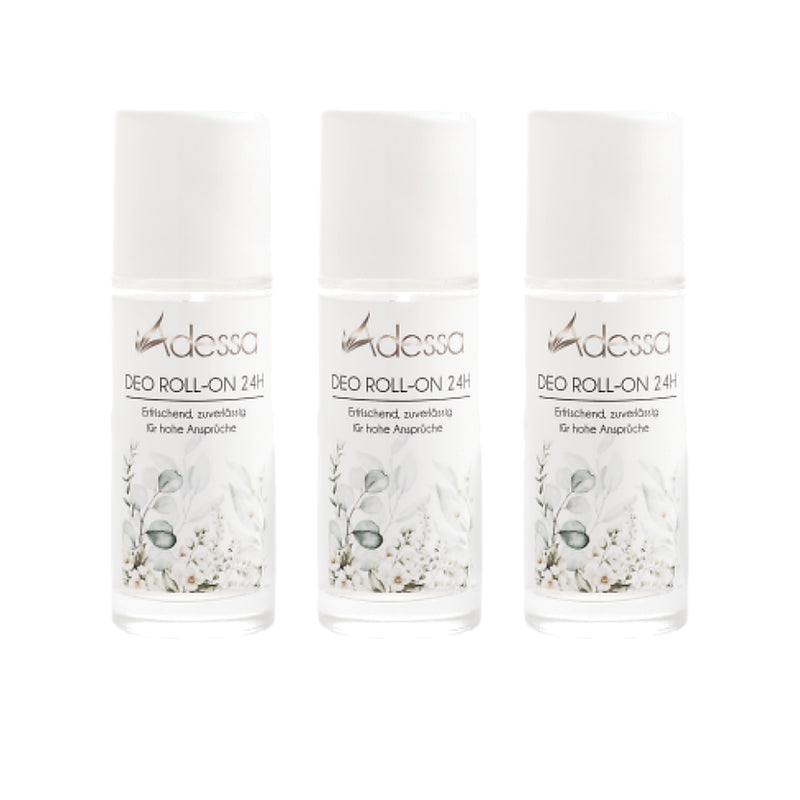 Adessa Deo Roll-On 24h – 3er Set