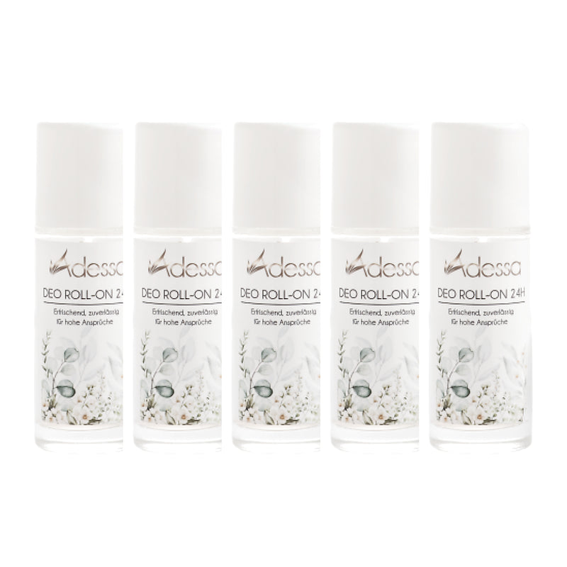 Adessa Deo Roll-On 24h – 5er Set