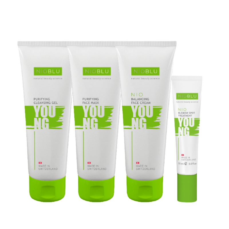Set Nioblu Young  normal-ölige Haut
