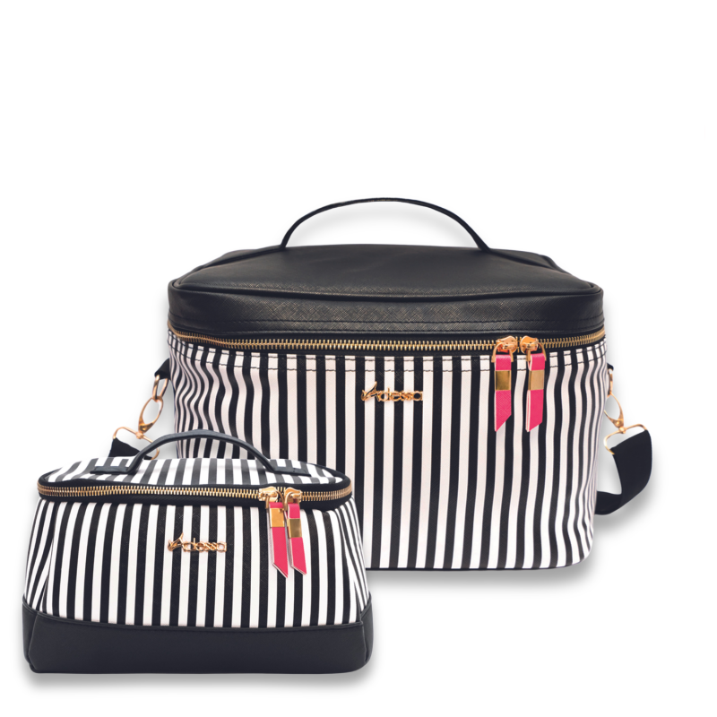 Adessa Reisebegleiter 2-teiliges Kosmetik-Taschenset