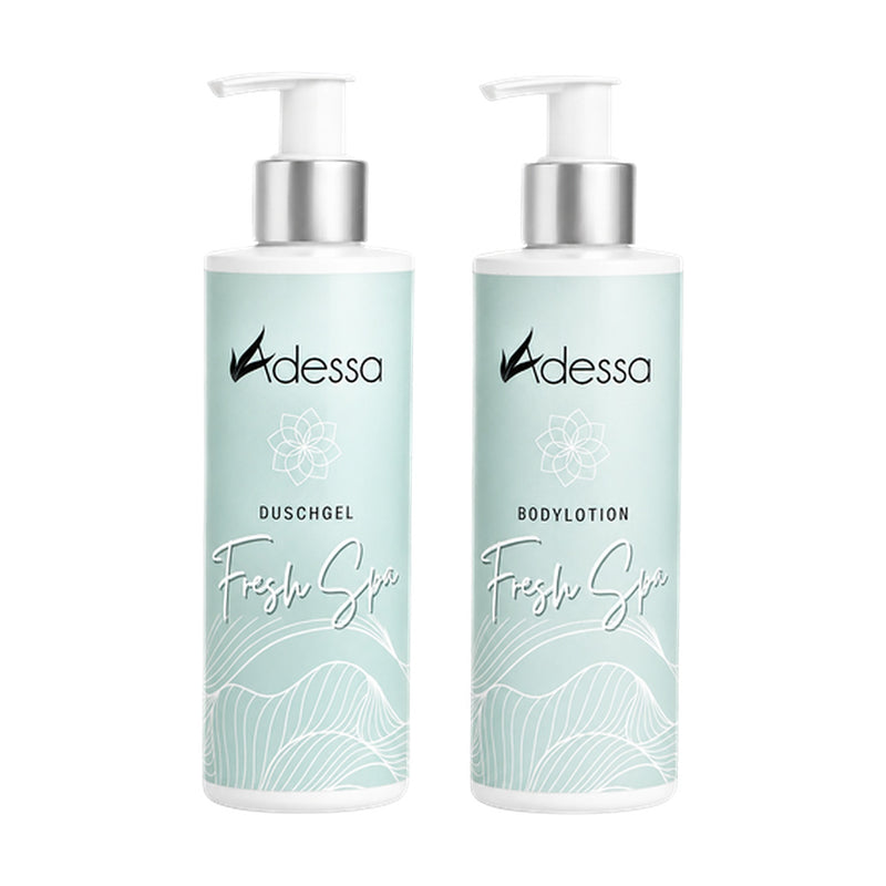 Adessa Set Hautverliebt – Fresh Spa Duschgel und Bodylotion