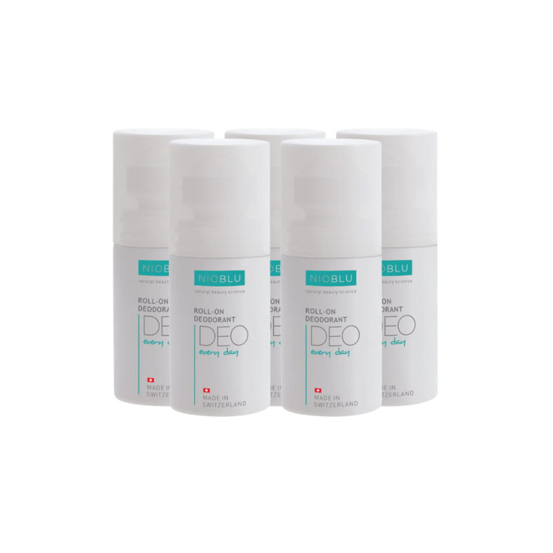 Nioblu Roll-On Deodorant – 5er Kombination