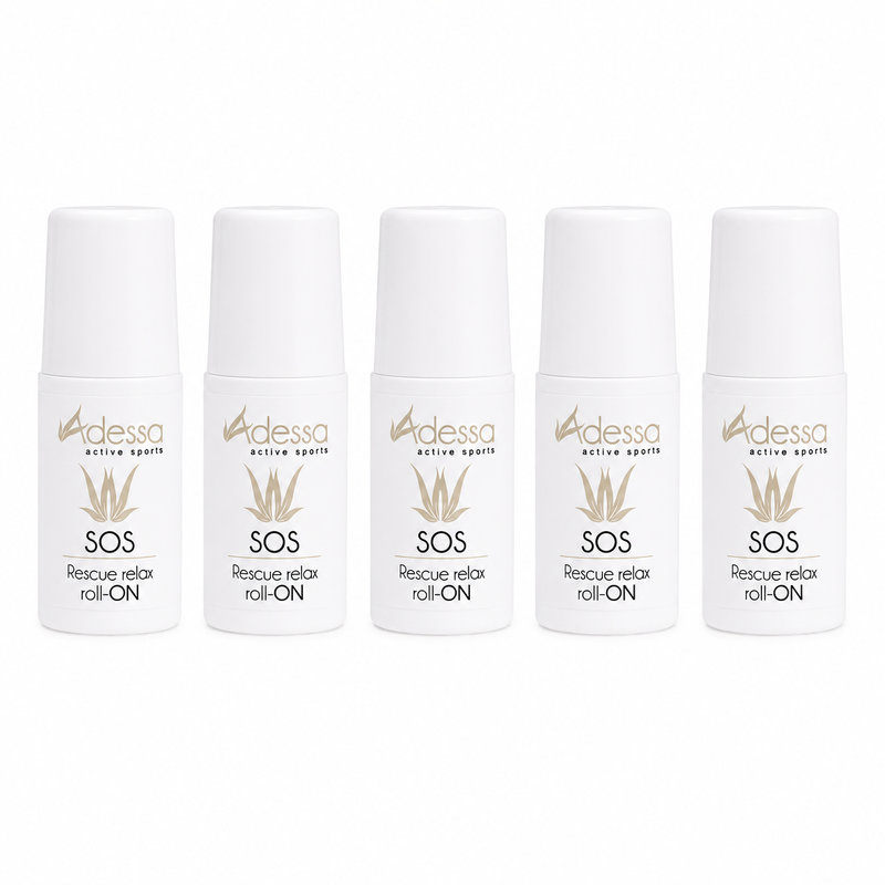 Adessa SOS Rescue Roll-On, 5er-Set (5 × 50 ml)