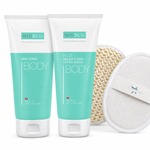 Nioblu NIO Body Spezial-Set 2 × 200 ml + Peelingschwamm