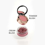 Luca Fiorini Skinsation Blush & Bloom Powder & Cream Blush, 6,5 g