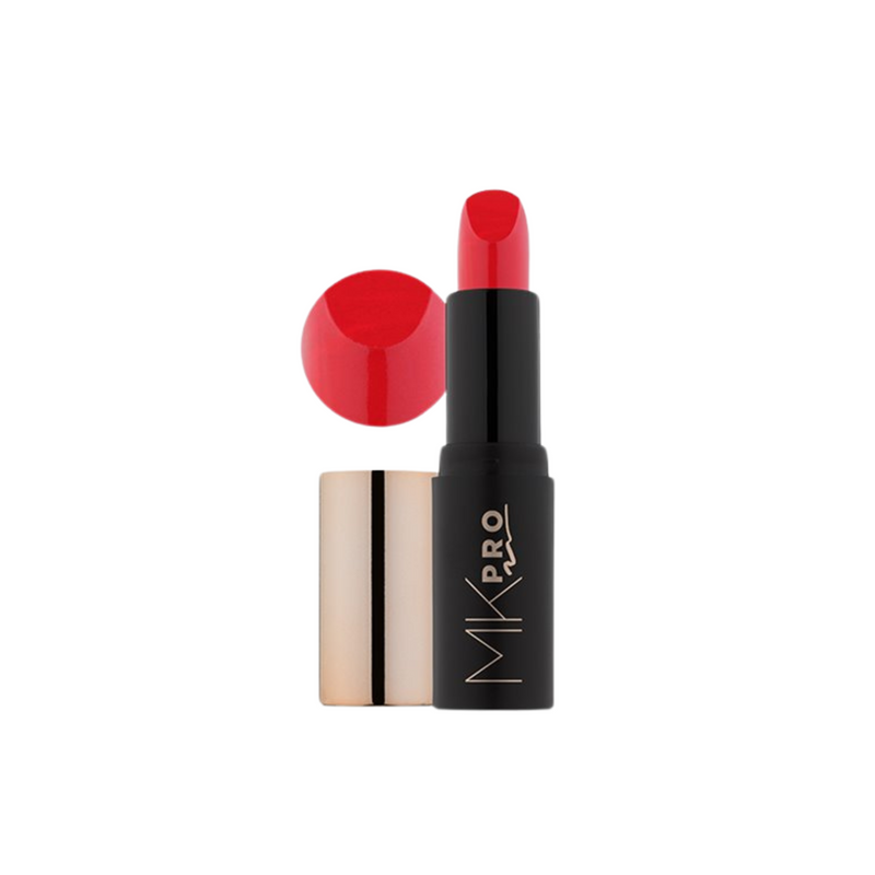 MKPro Feuchtigkeitsspendender Lippenstift mit SPF 15 Geranium