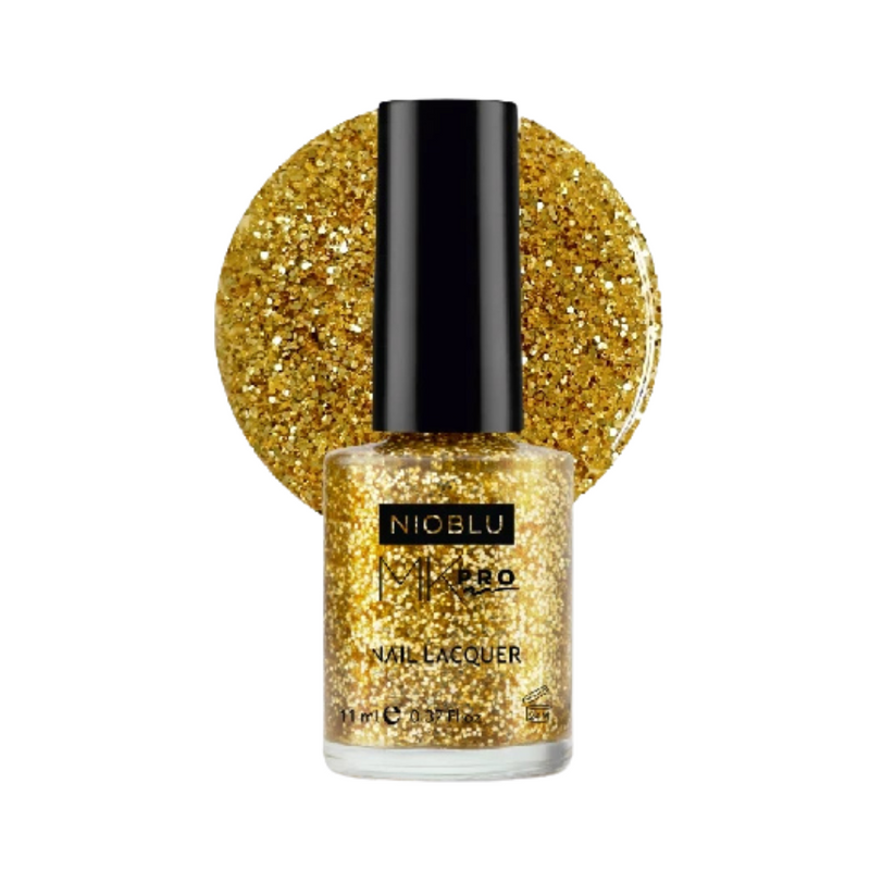 Nioblu MKPro Nagellack Gold