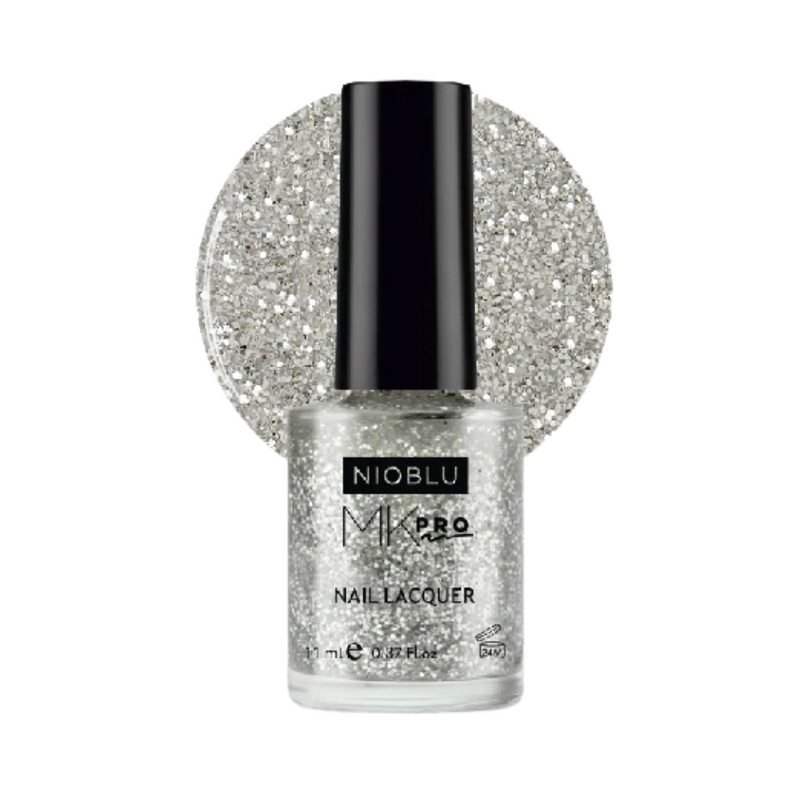 Nioblu MKPro Nagellack Silver