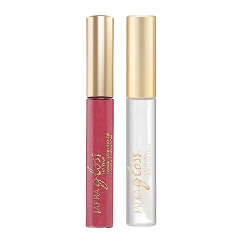 JAFRA Flüssiger Lippenstift/ Lipgloss Duo Rose Petal