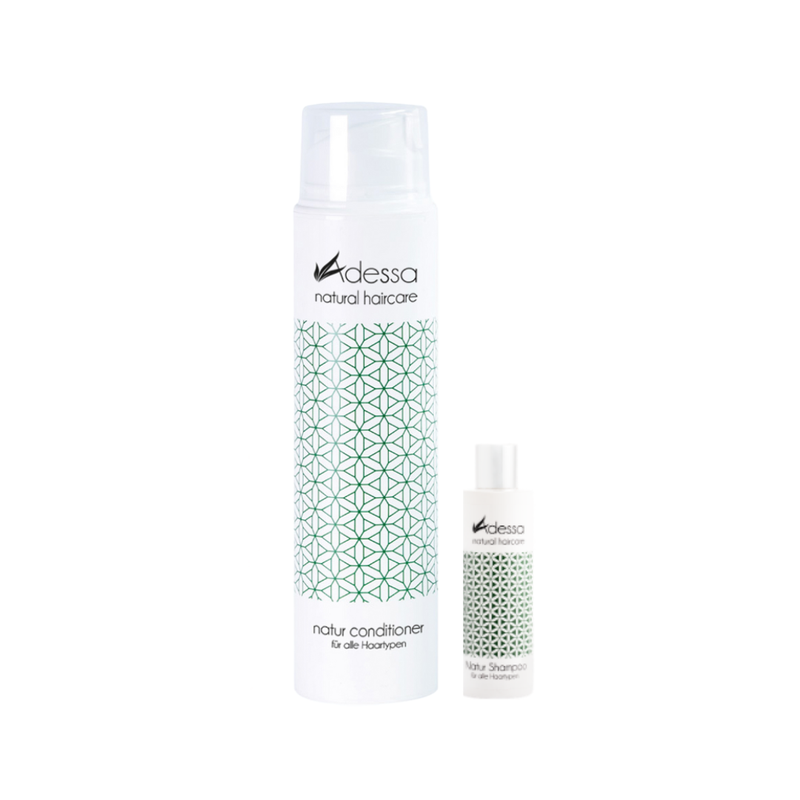 Adessa Natur Conditioner mit Shampoo-Mini