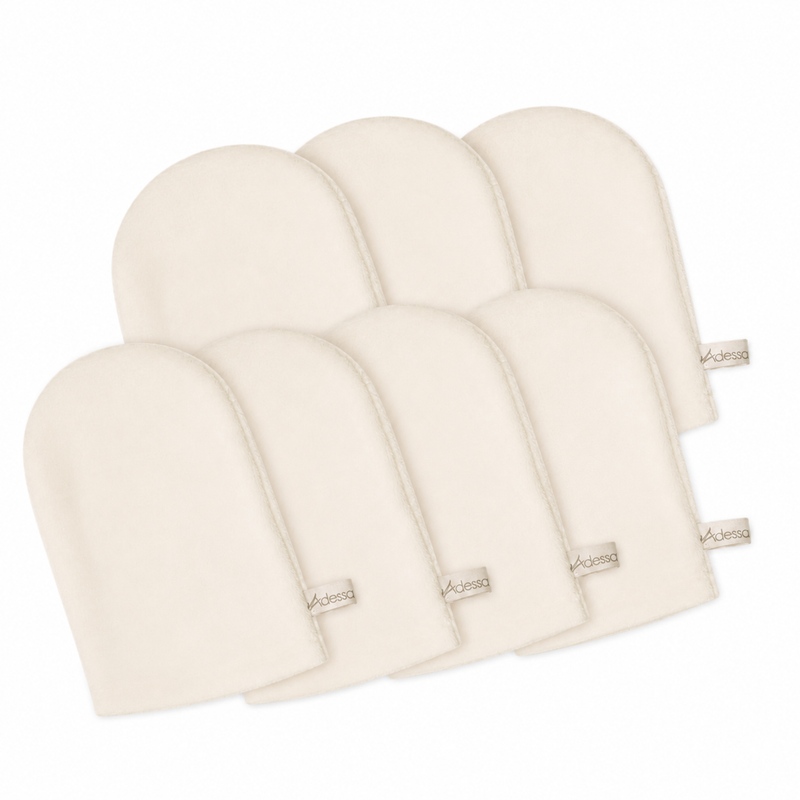 Adessa „Fluffy“ Waschhandschuh 7er-Set