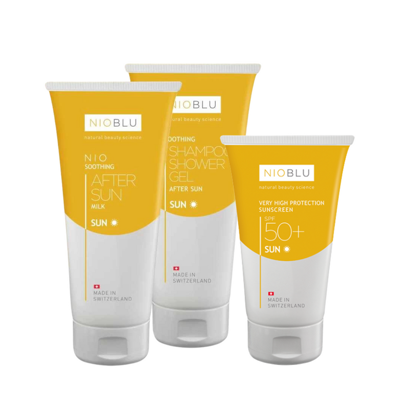 Nioblu Set Sun 50+ & Aftersun & Duschgel