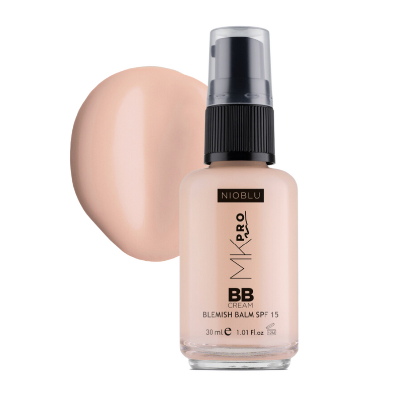 Nioblu MKPro Getönte Pflegecreme SPF 15 Light