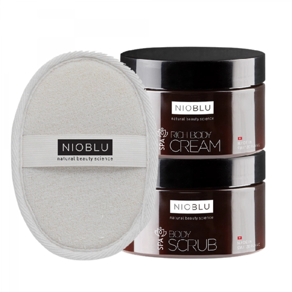 Nioblu SPA Set Körperpeeling & Pflegecreme