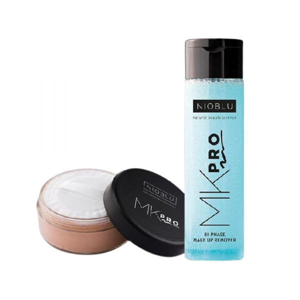 Nioblu MKPro Set Puder & Make-up-Entferner